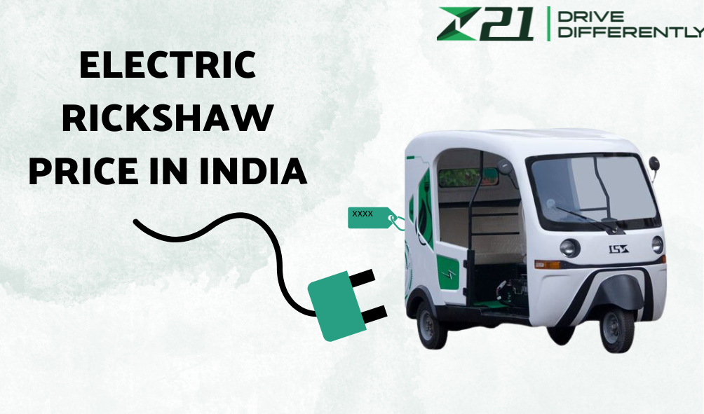 Electric Rickshaw Price in India