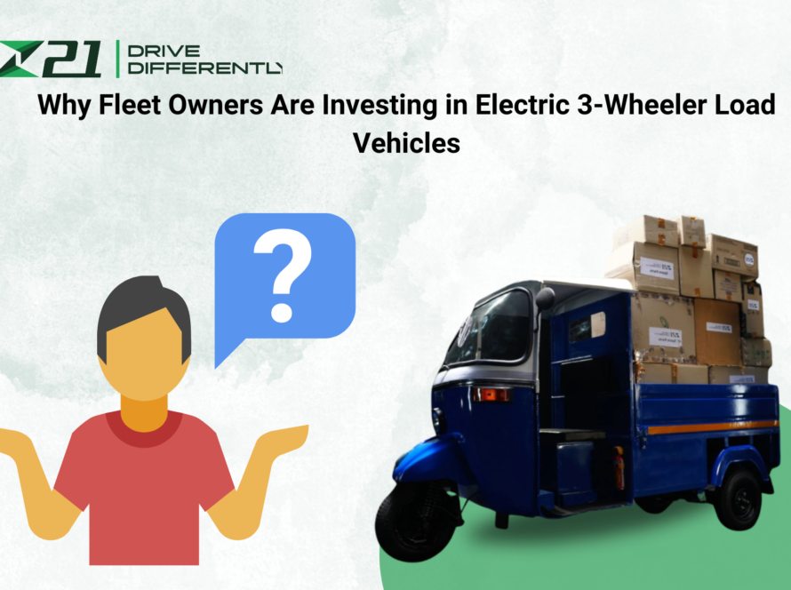 Fleet owners investing in electric 3-wheeler load vehicles for sustainable, cost-effective transportation solutions.